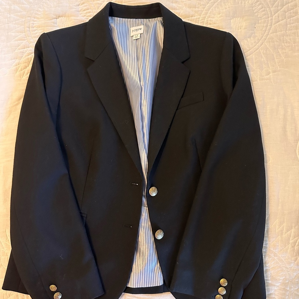 J.Crew Elegant Black Blazer